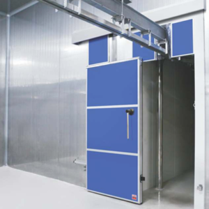 Meat-Rail Passage Doors